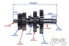 DRIVE SHAFT ASSY, ENGINE ZC9001 4T