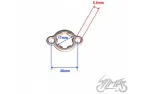 PLATE, DRIVE SPROCKET LOCK