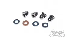 NUT/WASHER SET, CYLINDER STUD BOLT 4PCS 4T