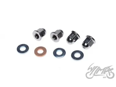 NUT/WASHER SET, CYLINDER STUD BOLT 4PCS 4T