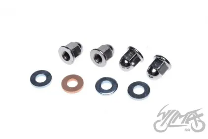 NUT/WASHER SET, CYLINDER STUD BOLT 4PCS 4T