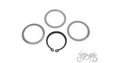 SNAP RING SET +WASHERS, REAR WHEEL SPROCKET