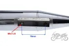 MUFFLER ASSY, W/EX. PIPE 4T W/O SECOND AIR VALVE PORT