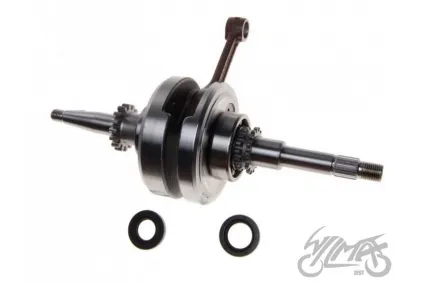 CRANKSHAFT ASSY WILMAT 4T, OIL PUMP GEAR: 16T, BEARINGS