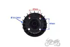 FAN, MAGNETO, CARBON-LOOK 4T