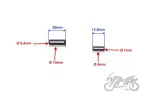 PIN SET, CARANKCASE/COVERS 4T 15PCS