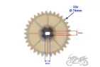 GEAR, OIL PUMP 4T