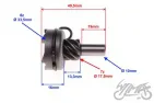 GEAR, KICK STARTER NT:7 4T
