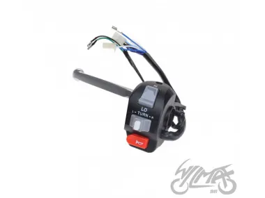 SWITCH ASSY, HANDLEBAR LEFT 2 FEMALE BLOCK CONNECTORS