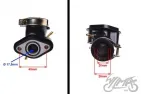 KOLEKTORIUS 4T GY6 50 KINROAD XT50QT-2 2 VAKUUMINĖS ANGOS