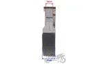 GALINIŲ STABDŽIŲ KALADĖLIŲ KOMPLEKTAS KINROAD XT50QT-2 GY6 50 139QMB