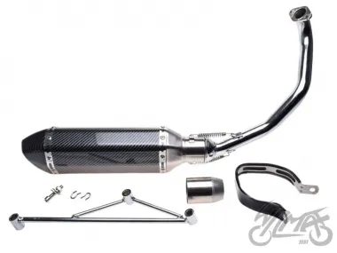 MUFFLER SPORT ASSY 4T W/O CATALYST