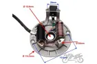 STATOR, GENERATOR/IGNITER MINI ENDURO 125 CC 2COILS