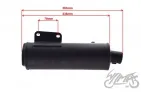 MUFFLER ASSY 4T LONGJIA CAPER