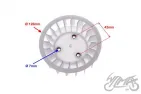 FAN, MAGNETO 2T LONGJIA EXACTLY