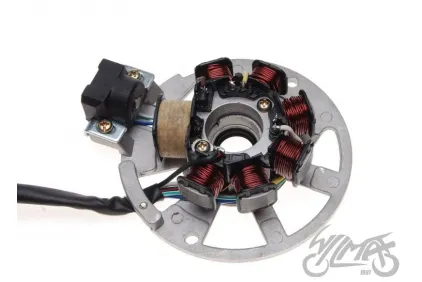 STATOR ASSY, GENERATOR/IGNITER W/O FLYWHEEL 2T 6 WIRES