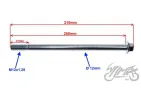 AXLE, FRONT WHEEL M12X201mm LJ50-QT-L