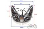 PRIEKINIS ŽIBINTAS QT-4 NAUJAS MODELIS