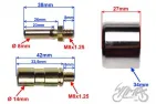 REPAIR KIT, BRAKE CALIPER LONGJIA SHARPY