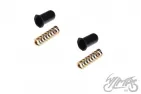 DAMPER SET, SPRING+RUBBER CAP QT-4 4ELEMENTS