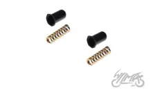 DAMPER SET, SPRING+RUBBER CAP QT-4 4ELEMENTS