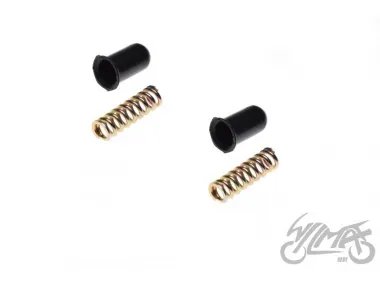 DAMPER SET, SPRING+RUBBER CAP QT-4 4ELEMENTS