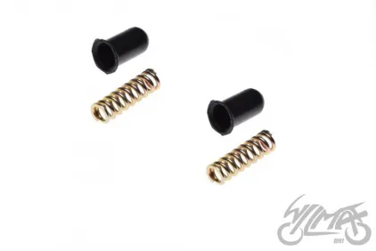 DAMPER SET, SPRING+RUBBER CAP QT-4 4ELEMENTS