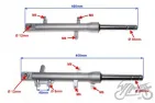 DAMPER SET, FRONT RH+LH LJ50QT-4