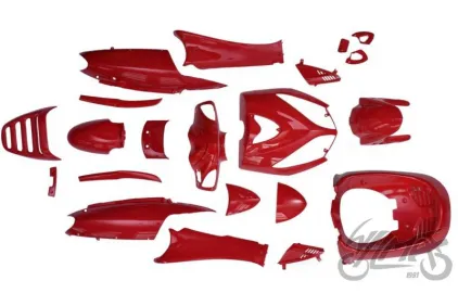 BODY PARTS SET QT-4 RED 2013