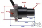 MAIN SWITCH, IGNITION W/LOCK SET NEKEN SHAFT STREET