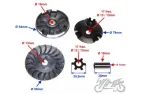 VARIATOR ASSY NRG50, QUANTUM SPACER DIA. 13,0mm