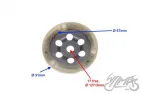 CLUTCH ASSY, ONE WAY STARTER NRG-50/QUANTUM