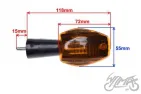 LAMP ASSY, TURNSIGNAL REAR RH + LH