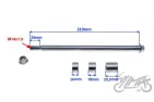 AXLE, REAR WHEEL FOR ZIPP PRO