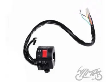 SWITCH ASSY, HANDLEBAR RH PY-5 FEMALE BLOCK CONNECTOR