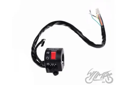 SWITCH ASSY, HANDLEBAR RH PY-5 FEMALE BLOCK CONNECTOR