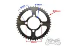 SPROCKET, REAR WHEEL PY-5 NT:45 428