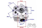 HEAD BODY, CYLINDER ATV200 LONCIN LC