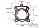 GASKET SET, CYLINDER&HEAD ATV200 LC