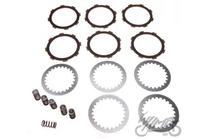 CLUTCH ELEMENTS SET, FRICTION(6),METAL(5),SPRINGS(6) ATV200