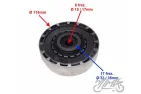 CLUTCH ASSY ATV 110 AUTOMATIC, SEMI AUTOMATIC