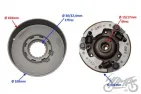 CLUTCH ASSY ATV 110 AUTOMATIC
