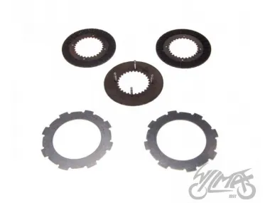 PLATE SET, CLUTCH FRICTION&STEEL LIFAN GO-KART 160/200