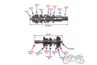 GEAR BOX ASSY, ATV 200 LC ECE