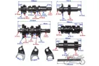 GEARBOX ASSY FOR SHINERAY KINROAD ATV200 NEW MODEL