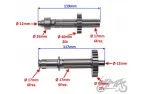 GEAR BOX ASSY ATV 110 AUTOMATIC VERSION 2