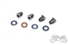NUT SET, CYLINDER STUD BOLTS 4PCS 4T ATV110