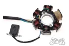 STATOR ASSY, GENERATOR/IGNITER ATV110 6 COILS W/O FLYWHEEL