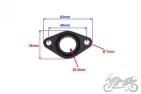 PLATE, INTAKE PIPE HEAT INSULATION ATV110