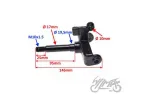 KNUCKLE, STEERING RH+LH MINI ATV 90/110